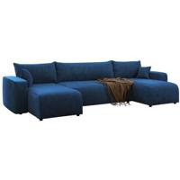 NADUVI Collection U-slaapbank Rosco ribstof