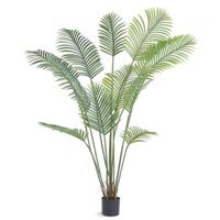 VEVOR Areca Catechu Kunstmatige 800x800x1828mm Kunstplant PE Kunstplanten Plastic Planten in Pot Betelnoot Palm Geurloos Waterdicht Ideaal voor Slaapkamer Studeer Woonkamer