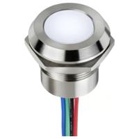 APEM Q22F1CXXY24E LED-signaallamp Geel FLUSH 59 mcd