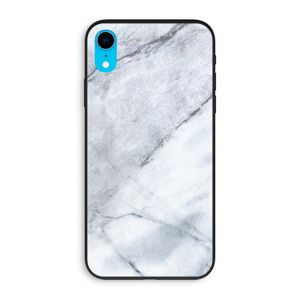 Witte marmer: iPhone XR Biologisch afbreekbaar hoesje