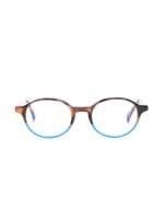 Etnia Barcelona lunettes de vue Dixie à monture ronde - Marron