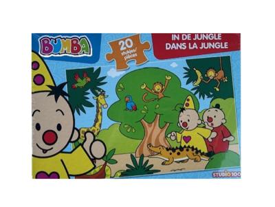 Bumba puzzel 20 stukjes in de jungle