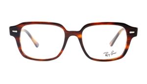 Unisex Leesbril RayBan | Sterkte: Sterkte op maat | Kleur: Rood