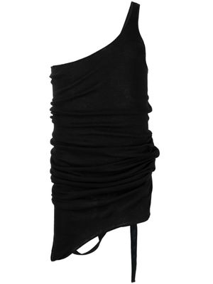 Rick Owens débardeur Double Ziggy en coton - Noir