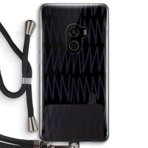 Marrakech Zigzag: Xiaomi Mi Mix 2 Transparant Hoesje met koord