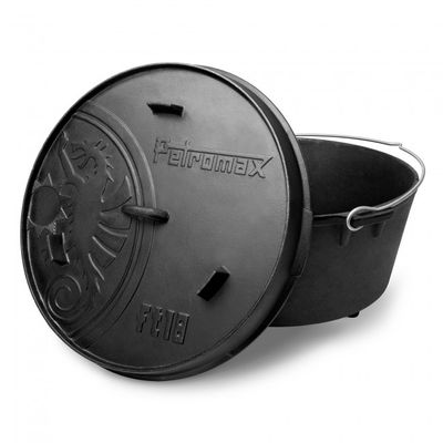 Petromax ft18 braadpan 16,1 l Zwart