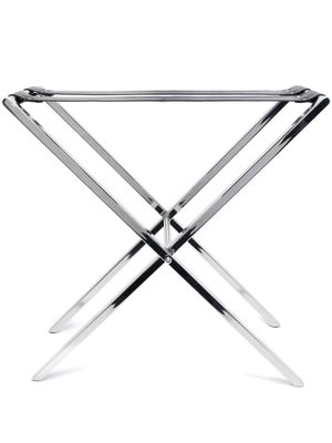 Fornasetti pied pour plateau à design pliable - Argent