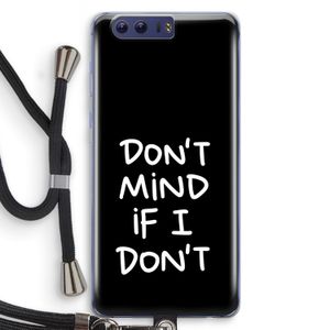 Don't Mind: Honor 9 Transparant Hoesje met koord