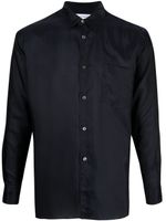 Comme Des Garçons Shirt chemise à col pointu - Bleu