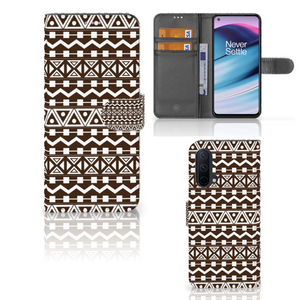 OnePlus Nord CE 5G Telefoon Hoesje Aztec Brown