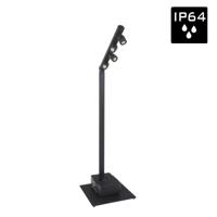 Briteq BTI-AKKUPOLE IP64 LED Verlichtingspaal zwart