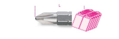 Beta Bits voor Phillips® kruiskopschroeven 861PH/C 3 - 008610265