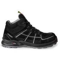 Grisport Firm Hoog werkschoenen S3 Cross Safety zwart/zilver - maat 43