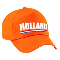 Holland / Nederland landen pet oranje dames en heren - Verkleedhoofddeksels - thumbnail