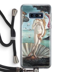 Birth Of Venus: Samsung Galaxy S10e Transparant Hoesje met koord