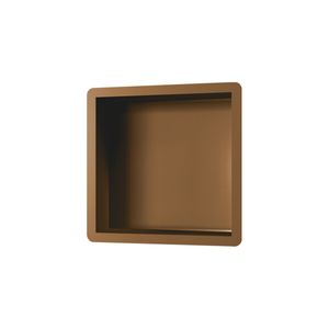 Brauer Copper Edition inbouwnis 30x30cm koper geborsteld