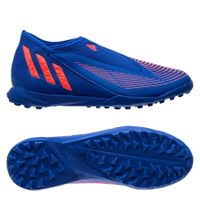 adidas Predator Edge .3 Laceless TF Sapphire Edge - Donkerblauw/Turbo Kinderen - thumbnail