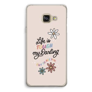 Tough Life: Samsung Galaxy A3 (2016) Transparant Hoesje