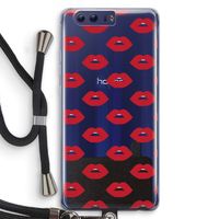 Lips: Honor 9 Transparant Hoesje met koord