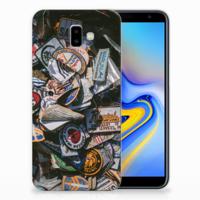 Samsung Galaxy J6 Plus (2018) | Siliconen hoesje | met foto Badges