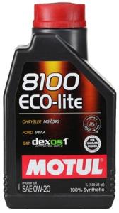 Motorolie Motul 8100 0W20 1L 108534