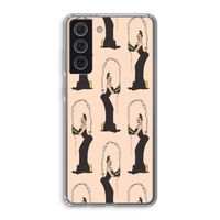 Pop Some Kim: Samsung Galaxy S21 FE Transparant Hoesje
