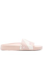 Lauren Ralph Lauren claquettes Audrina à logo imprimé - Rose