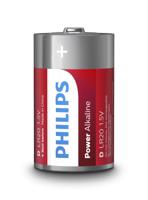 Philips Power Alkaline Batterij LR20P2B/10