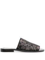 10 CORSO COMO x The Merchant of Florence mules Woodstock - Noir