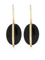 ISABEL MARANT boucles d'oreilles pendantes serties de pierres - Noir ISABEL MARANT boucles d'oreilles pendantes serties de pierres - Noir