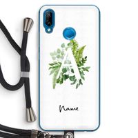 Green Brush: Huawei P20 Lite Transparant Hoesje met koord