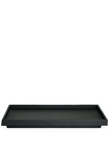Michael Verheyden plateau Caro en cuir - Noir
