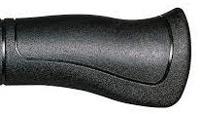 Herrmans grip ergo 84a handvat 90 mm ergo zwart per stuk