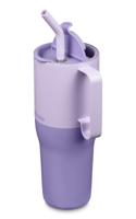 Klean Kanteen Rise 1065ml/36oz + Flip-straw Deksel Thermosfles Orchid Bloom 1065ml
