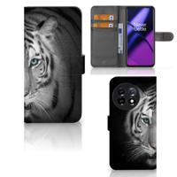 OnePlus 11 | Telefoonhoesje | Met pasjeshouder | Tijger