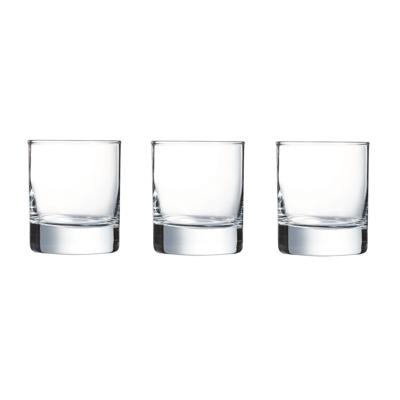 Arcoroc tumbler waterglazen/whiskyglazen - 12x stuks - transparant - 200 ml - Drinkglazen