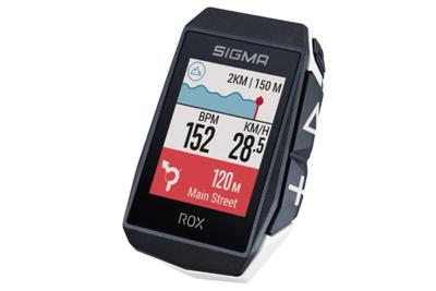 Sigma Rox 11.1 Evo + Set HR Fietscomputer GPS - Wit