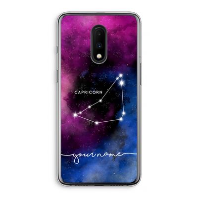 Sterrenbeeld - Donker: OnePlus 7 Transparant Hoesje