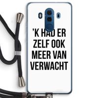 Meer verwacht: Huawei Mate 10 Pro Transparant Hoesje met koord