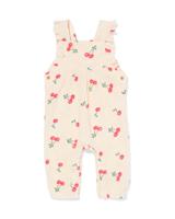 HEMA Newborn Jumpsuit Mousseline Kersen Ecru (ecru)