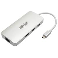 USB-HUB Eaton U442-DOCK12-S Zilverkleurig