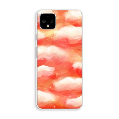 Lichte Wolken: Pixel 4 XL Transparant Hoesje