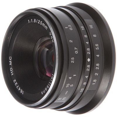 7artisans 25mm F/1.8 Sony E zwart