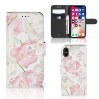 Apple iPhone X | Xs Hoesje Lovely Flowers - thumbnail
