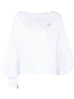 Société Anonyme t-shirt Omino en coton à logo - Blanc