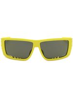 Plein Sport lunettes de soleil à monture rectangulaire - Jaune