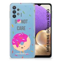 Samsung Galaxy A32 5G | Siliconen Case | Donut Roze