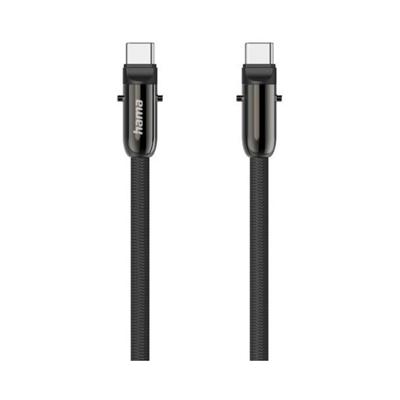 Hama USB-C Kabel & Telefoonband 120 cm Zwart