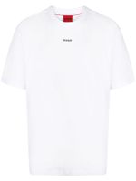 HUGO t-shirt à logo imprimé - Blanc