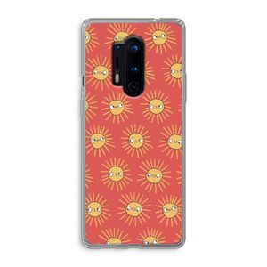 Zon: OnePlus 8 Pro Transparant Hoesje